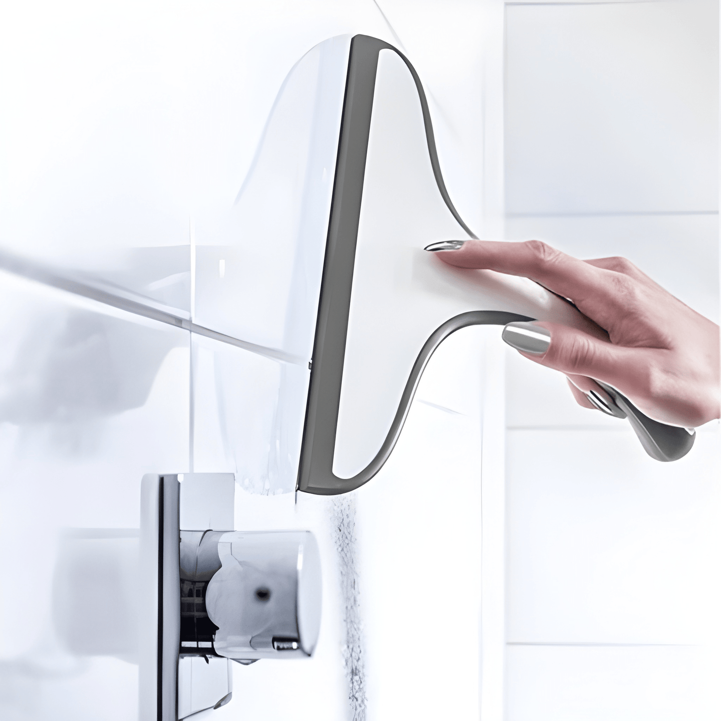 Premium Household Kitchen Window Squeegee & Glass Cleaner Brush