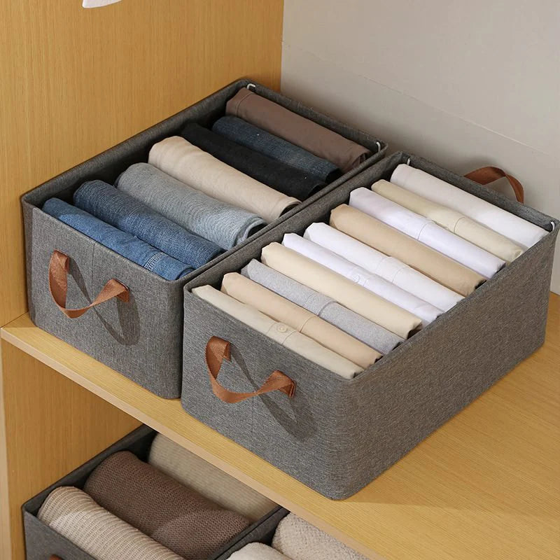 Foldable Clothing Organizer Storage Box