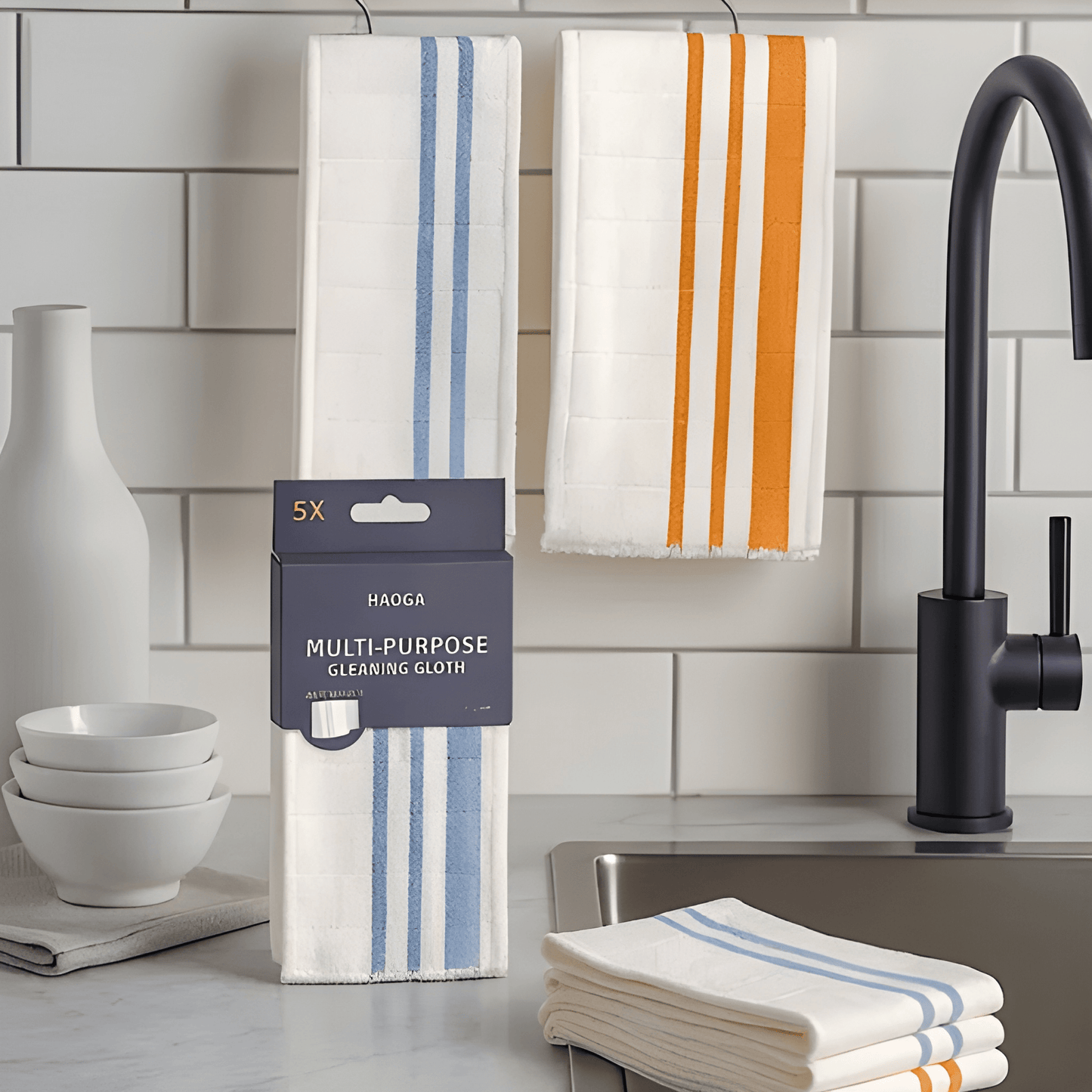5-Piece Multi-Purpose Kitchen Towel Set.
