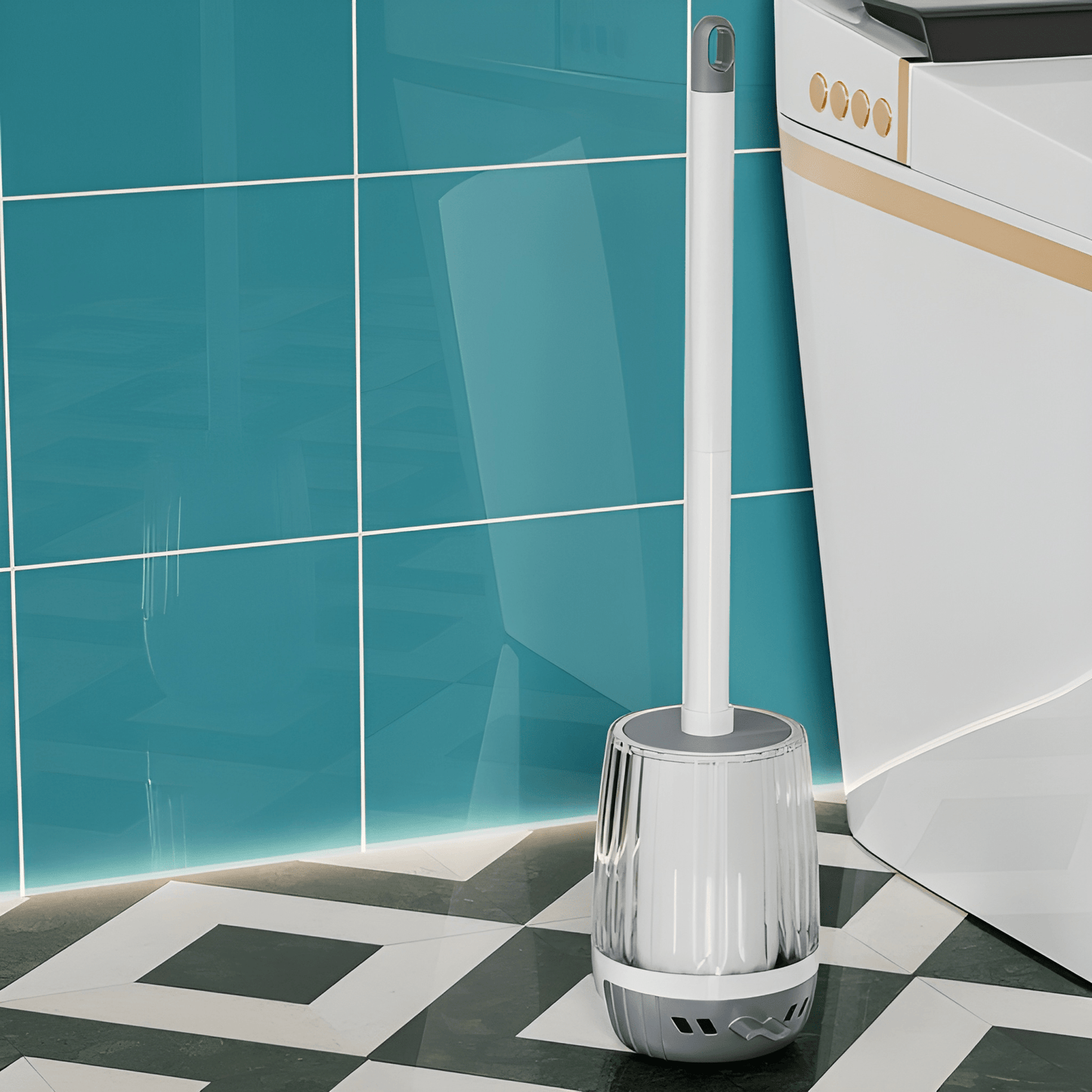 Practical Wire Toilet Brush – Wall Mountable