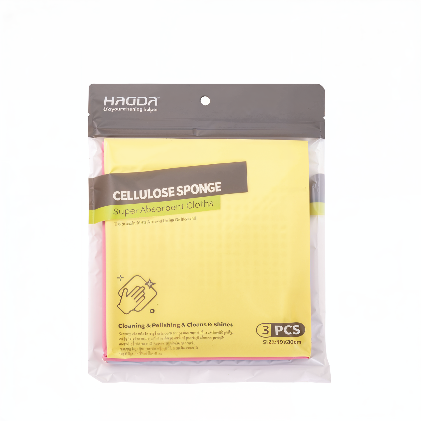 3 Pieces Highly Absorbent Sponge Set