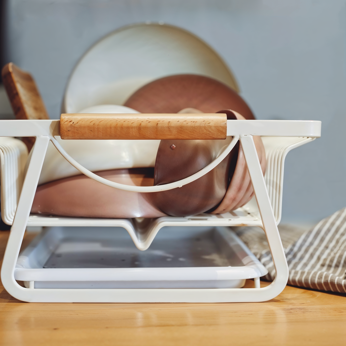 Stainless Steel Dish Rack (40 × 29.5 x 12.5 cm)