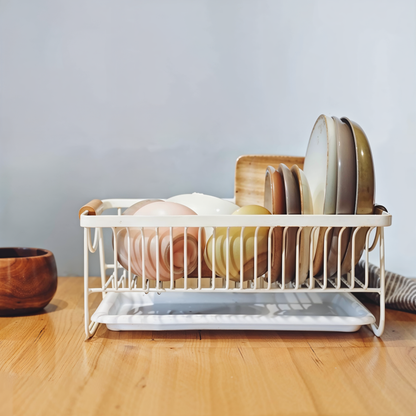 Stainless Steel Dish Rack (40 × 29.5 x 12.5 cm)