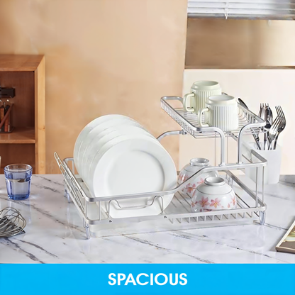 Aluminum dish drying rack