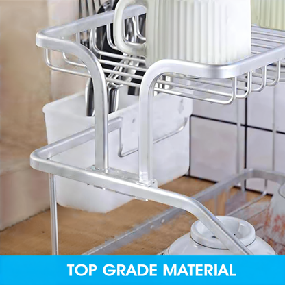 Aluminum dish drying rack